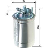 Filtro de combustível BOSCH - 0 986 450 509