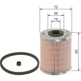 Filtro de combustível BOSCH - 1 457 429 656