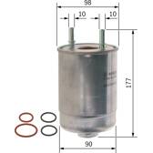 Filtro de combustível BOSCH - F 026 402 067