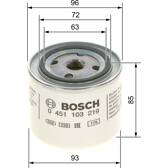 Filtro de óleo BOSCH - 0 451 103 219