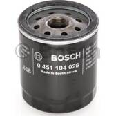 Bosch P4026 - Filtro de aceite para coche BOSCH - 0 451 104 026