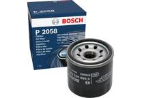 Bosch P2058 - Filtro de aceite para coche