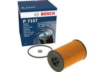 Bosch P7157 - Filtro de aceite para coche