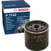 Bosch P7143 - Filtro olio auto BOSCH - F 026 407 143
