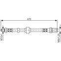 Flexible de frein BOSCH - 1 987 476 524