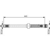 Flexible de frein BOSCH - 1 987 476 651