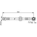 Flexible de frein BOSCH - 1 987 476 991