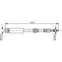 Flexible de frein BOSCH - 1 987 476 993