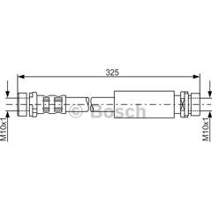 Flexible de frein BOSCH - 1 987 476 994