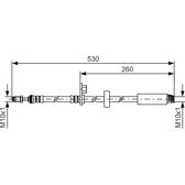 Flexible de frein BOSCH - 1 987 481 395