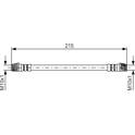 Flexible de frein BOSCH - 1 987 481 396