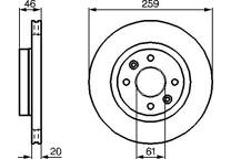 Brake disc set (2)
