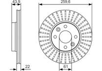 Brake disc (per unit)