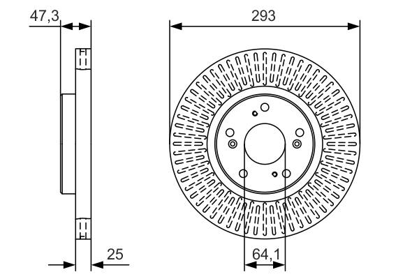 Brake disc set (2)