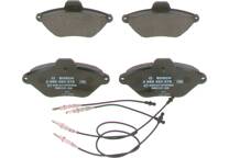 Front brake pad set