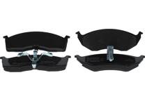 Front brake pad set
