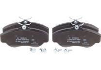 Front brake pad set