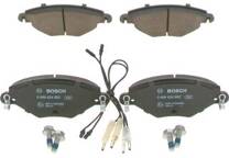 Front brake pad set