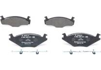Front brake pad set