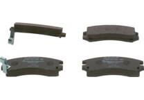 Front brake pad set