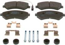Front brake pad set
