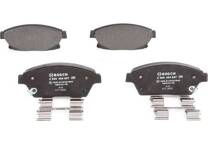 Front brake pad set
