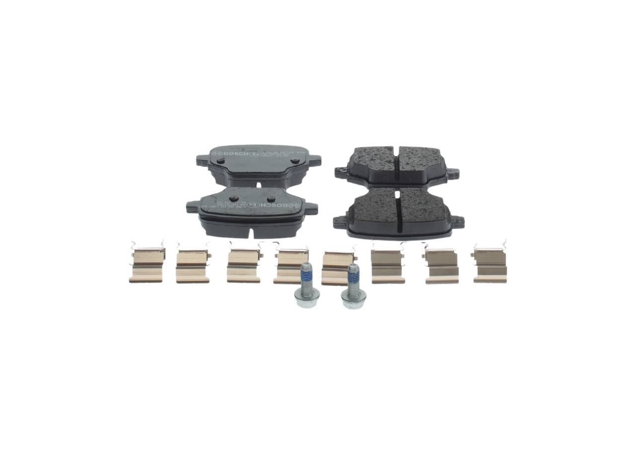 Front brake pad set