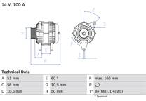 Generator (Wiederaufbereitet)