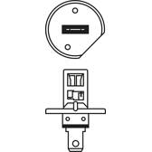 Glödlampa- fjärrstrålkastare BOSCH - 1 987 302 801