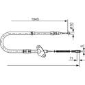 Handbrake cable BOSCH - 1 987 477 118