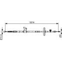 Handbrake cable BOSCH - 1 987 482 502