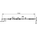 Handbrake cable BOSCH - 1 987 482 571