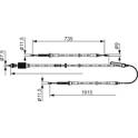 Handbrake cable BOSCH - 1 987 482 801