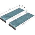 Interieurfilter BOSCH - 0 986 628 505