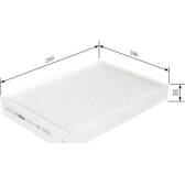 Interieurfilter BOSCH - 1 987 435 010