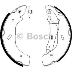 Jeu de mâchoires de frein BOSCH - 0 986 487 612