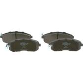 Plaquettes De Frein Avant Bosch BP1028 – Jeu De 4, Sans Cuivre, Réduction Bruit Et Poussière, Certifié ECE-R90