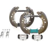 Kit frenos, disco de tambor BOSCH - 0 204 114 654