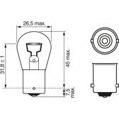 Lámpara, luz del maletero BOSCH - 1 987 301 017
