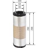 Luchtfilter BOSCH - F 026 400 320