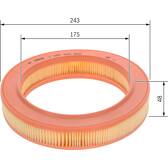 Luftfilter BOSCH - 1 457 429 050