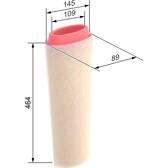 Luftfilter BOSCH - 1 457 433 589