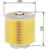 Luftfilter BOSCH - F 026 400 198