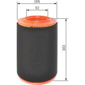 Luftfilter BOSCH - F 026 400 370