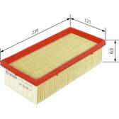 Luftfilter BOSCH - F 026 400 376