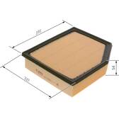 Luftfilter BOSCH - F 026 400 456