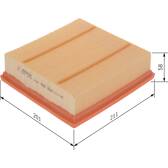 Luftfilter BOSCH - F 026 400 498