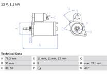 Motor de arranque (Remanufacturado)