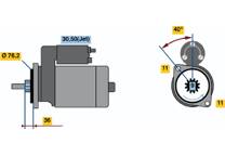 Motor de arranque (Remanufaturado)