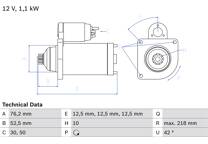 Motor de arranque (Remanufacturado)